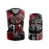 3494 FD Womens V-Neck Sleeveless POPSLO-RED-WARRIORS