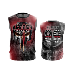 3494 FD Sport Sleeveless MENS POPSLO-RED-WARRIORS