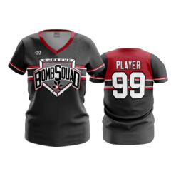 3530 FD Womens V-Neck BUCKEYE-BOMB-SQUAD-3