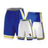 3275 UNISEX HIGH RISE BASKETBALL REVERSIBLE SHORTS CL WEST-M-BASKETBALL-2022