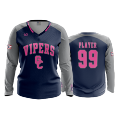 3534 FD Womens V-Neck Longsleeve GC-VIPERS-CAMP-2022-1