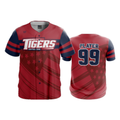 2573 FD ProTek Mens Full Button Down - CL CENTRAL-OHIO-TIGERS-2