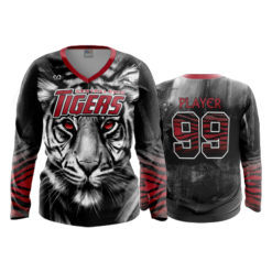 2573 FD Womens V-Neck Longsleeve CENTRAL-OHIO-TIGERS-3