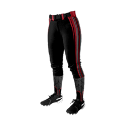 3488 FD Girls Fastpitch Pant CL BLACK-WIDOWS-ALL-BLACK