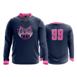 3523 FD Quarter Zip LS - Ribbed Collar - CL GC-VIPERS-BASKETBALL-2022