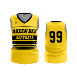 3532 FD Womens V-Neck Sleeveless QUEEN-BEE-1