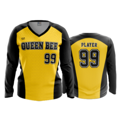 3532 FD Womens V-Neck Longsleeve QUEEN-BEE-2