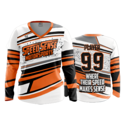 3520 FD Womens V-Neck Longsleeve SPEED-SENSE-MOTORSPORTS-2
