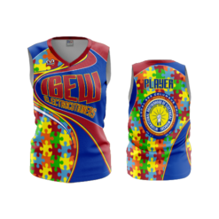 2535 FD Womens V-Neck Sleeveless ELECTROCUTIONERS-1