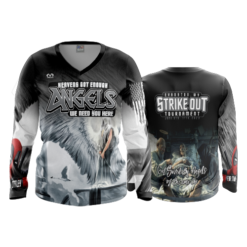 1727 FD Womens V-Neck Longsleeve ANGELS-1