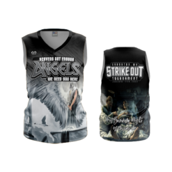 1727 FD Womens V-Neck Sleeveless ANGELS-1
