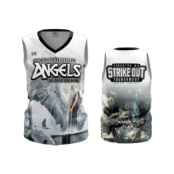 1727 FD Womens V-Neck Sleeveless ANGELS-2