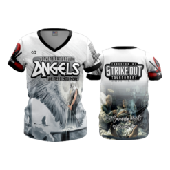 1727 FD Womens V-Neck ANGELS-2
