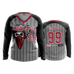 3524 FD Womens V-Neck Longsleeve OUTLAWZ-2022-1