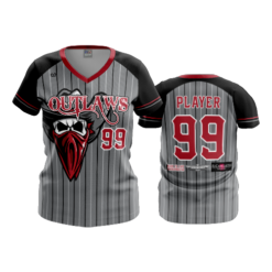 3524 FD Womens V-Neck OUTLAWZ-2022-1