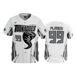 3539 FD ProTek Mens Full Button Down - CL PLAINFIELD-TORNADOES-2