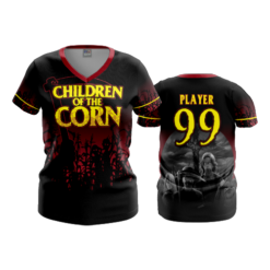 3533 FD Womens V-Neck CHILDREN-OF-THE-CORN-1