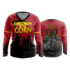 3533 FD Womens V-Neck Longsleeve CHILDREN-OF-THE-CORN-2