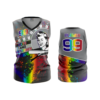 3538 FD Womens V-Neck Sleeveless BATS-AND-BATTERIES-1