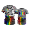 3538 FD Womens V-Neck BATS-AND-BATTERIES-1
