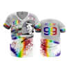3538 FD Womens V-Neck BATS-AND-BATTERIES-2