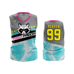 3540 FD Womens V-Neck Sleeveless TRASH-PANDAS-2022-1