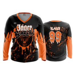2696 FD Womens V-Neck Longsleeve JAGER-BOMBERS-1