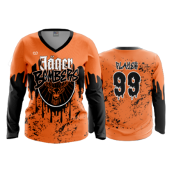 2696 FD Womens V-Neck Longsleeve JAGER-BOMBERS-2
