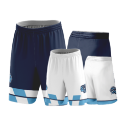 3535 FD REVERSIBLE HIGH RISE UNISEX BBALL 12in SHORTS CL