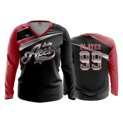 3150 FD Womens V-Neck Longsleeve LADY-ACES-2022-1