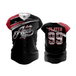 3150 FD Womens Full Button Capsleeve LADY-ACES-2022-1