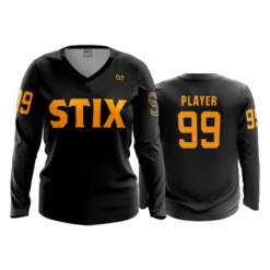 2549 FD Womens V-Neck Longsleeve STIX-TENN-2