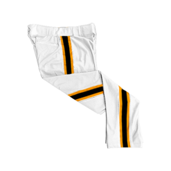 2549 CL WHITE CUSTOM BRAID MENS PANT STIX-TENN-2