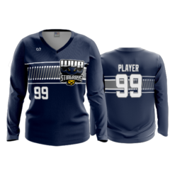 3553 FD Womens V-Neck Longsleeve WV-STINGRAYS-1