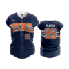 3543 FD Womens Full Button Capsleeve FIRE-FASTPITCH-1