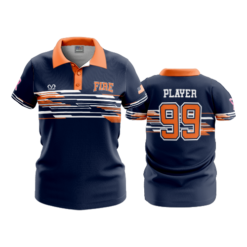 3543 FD Womens Polo FIRE-FASTPITCH-1