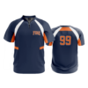 3543 CL DERBY JACKET SHORT SLEEVE FIRE-FASTPITCH-1
