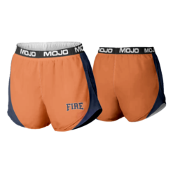 3543 CL WOMENS TRACK SHORTS FIRE-FASTPITCH-2