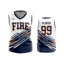 3543 FD Womens V-Neck Sleeveless FIRE-FASTPITCH-2
