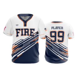 3543 FD MENS 2 BUTTON SCOOP NECK CL FIRE-FASTPITCH-2
