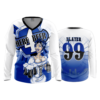 3513 FD Womens V-Neck Longsleeve HERE-FOR-BEER-2