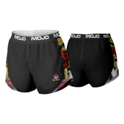 3550 CL WOMENS TRACK SHORTS RED-DEVILS-1