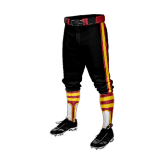 3550 CL KNICKERS CUSTOM BRAIDED BALL PANT RED-DEVILS-1