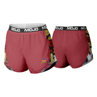 3550 CL WOMENS TRACK SHORTS RED-DEVILS-2