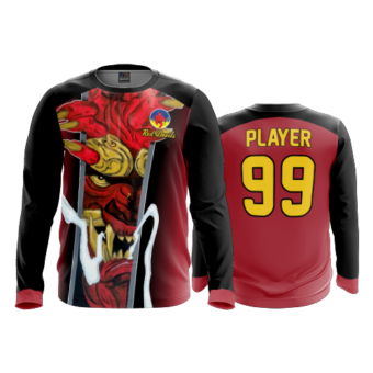 3550 FD Long Sleeve MENS RED-DEVILS-2