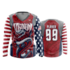 3554 FD Womens V-Neck Longsleeve VENOM-1