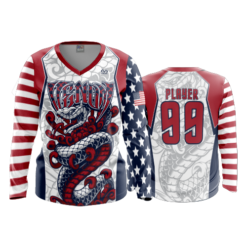 3554 FD Womens V-Neck Longsleeve VENOM-2