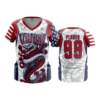 3554 FD Womens V-Neck VENOM-2