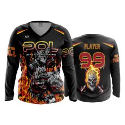 3559 FD Womens V-Neck Longsleeve POL-1