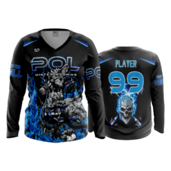 3559 FD Womens V-Neck Longsleeve POL-2